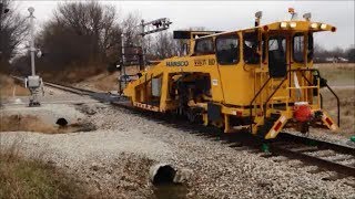 preview picture of video 'Indiana Railroad Company MOW Equipment move'