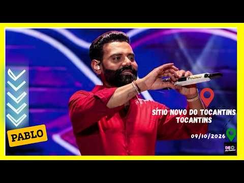Show 📽 Pablo | Sítio Novo do Tocantins | Tocantins | (08/10/2026) #pablo #seresta #cantorpablo