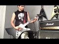 Iced Earth Days of Rage (guitar cover)