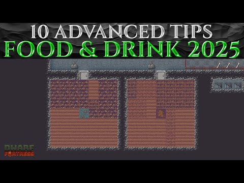 10 Advanced TIPS For FOOD & DRINK in DWARF FORTRESS - Guide