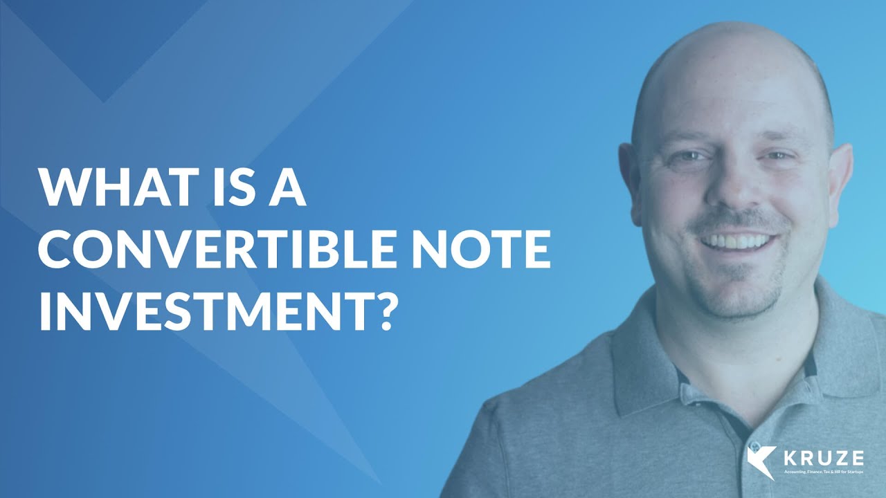 Accounting Dictionary Video: What is a Convertible Note Investment?