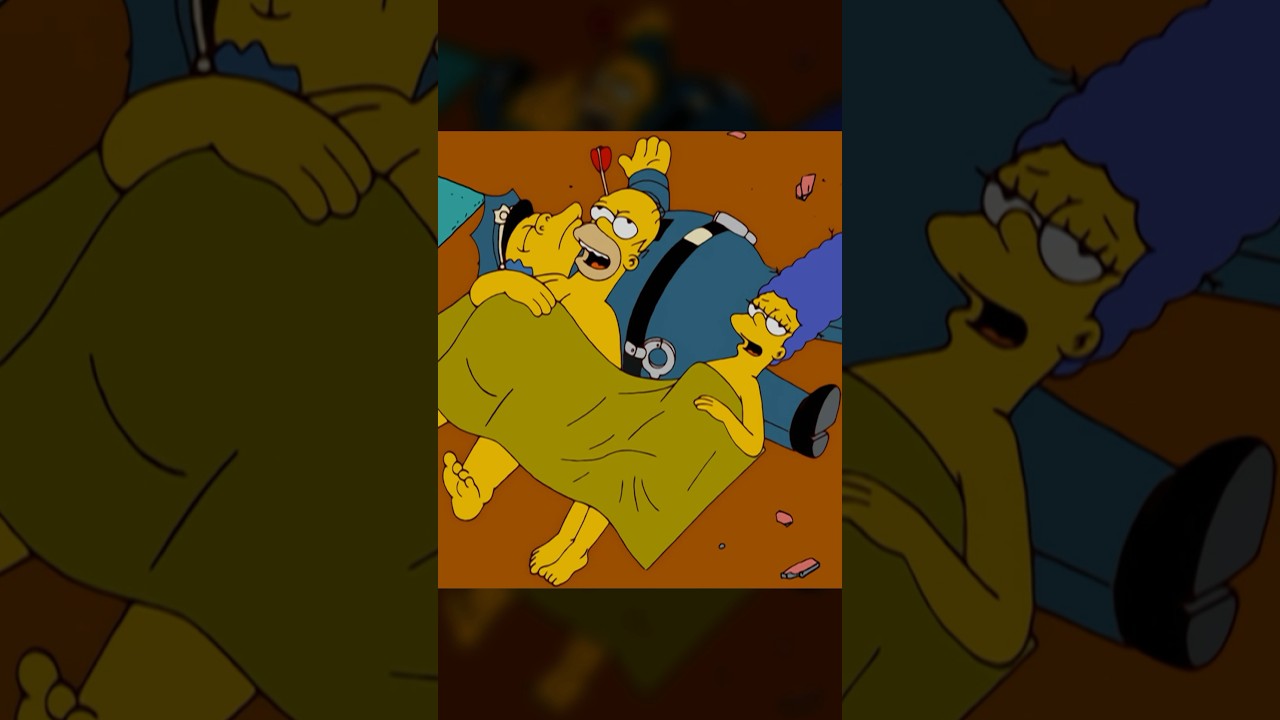 Homer and Marge are assassins