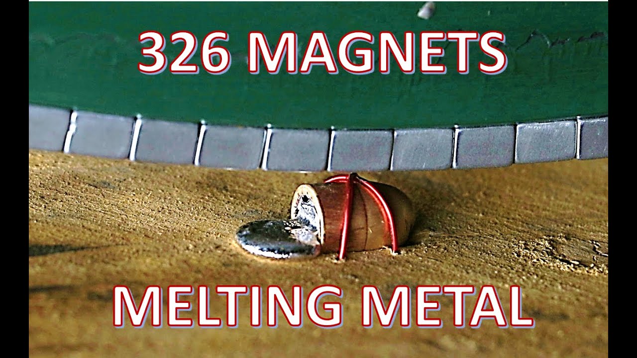 Many Moving Magnets Melting Metal