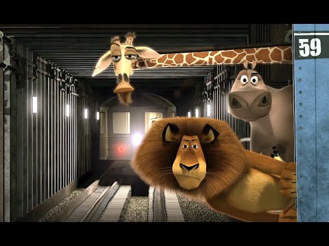 Madagascar (2005) - 'Zoosters Breakout' scene [1080p]
