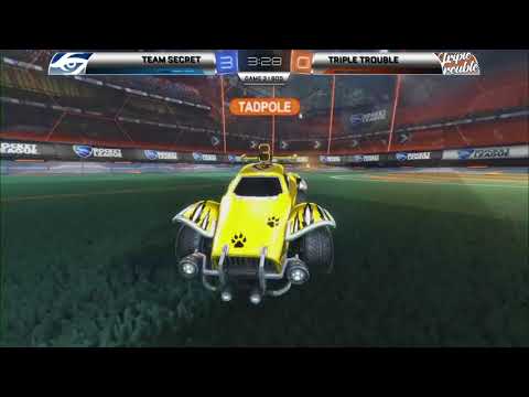 TEAM SECRET VS TRIPLE TROUBLE 3:2 - Exciting Rocket League Match