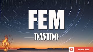 Davido - FEM (Lyrics Video)