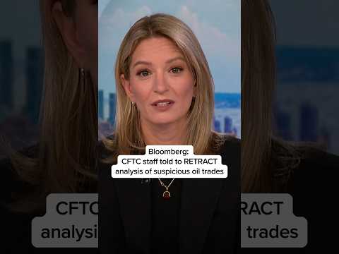 Bloomberg: CFTC staff told to RETRACT analysis of suspicious oil trades