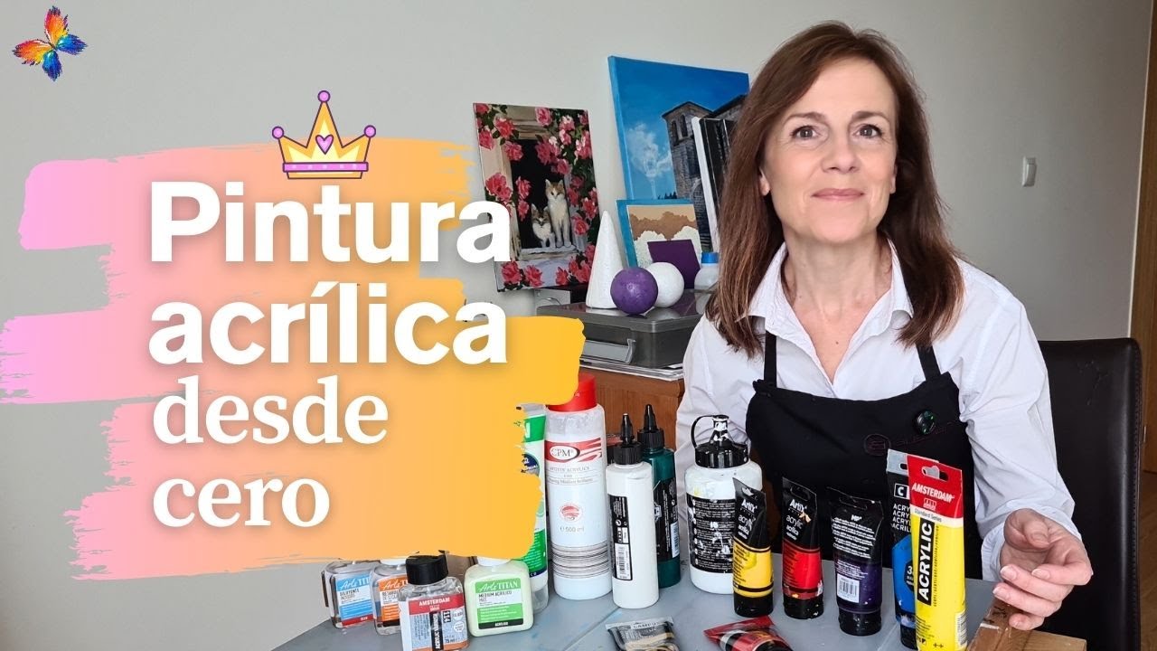 ¿Por qué todos AMAN la PINTURA ACRÍLICA? Parte 1. PROPIEDADES