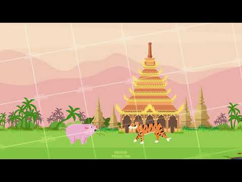 2D Animation "Tiger & Pig" Love