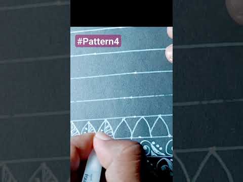 How to  draw mandala pattern | Quick draw 4