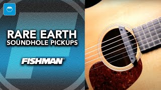 Fishman Rare Earth simple bobinage pour rosace - Video