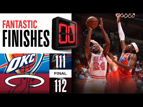 CRAZY ENDING In Final 2:08 Thunder vs Heat | January 10, 2023