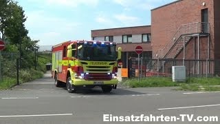 preview picture of video '[ERSTMALIG] Neues Scania HLF der Feuerwehr Ratingen mit Pressluft'