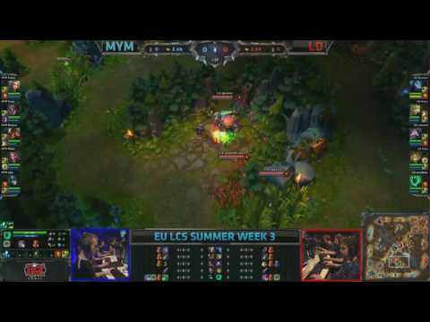 ♠ SEASON 3 ♠ || Meet Your Makers MYM vs LemonDogs LD  EU LCS Summer 2013 W3D2