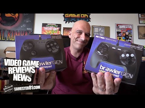 BrawlerGen Sega Controllers by Retro Fighters Review - Gamester81
