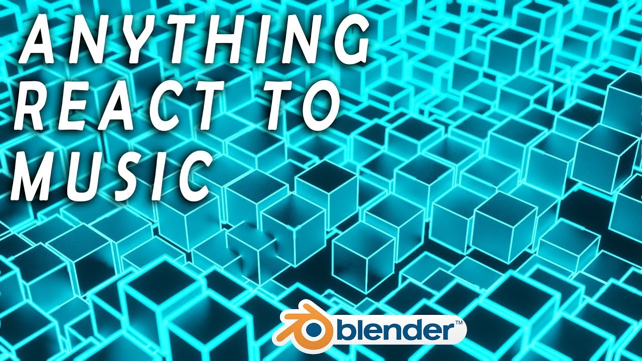 Blender - Make anything React to Music\Audio (Blender 2.8)