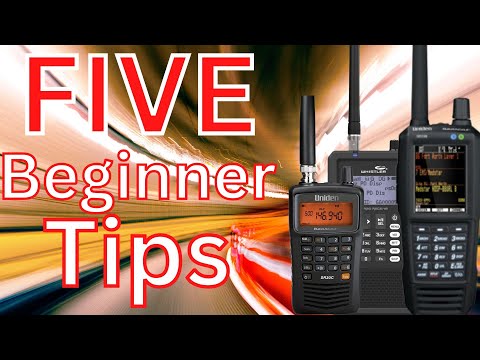 5 Tips to get started with Scanner Radio Hobby Today
