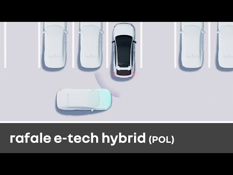 system wspomagania wyjeżdżania z miejsca parkingowego tyłem- Rafale E-Tech Full hybrid - Renault