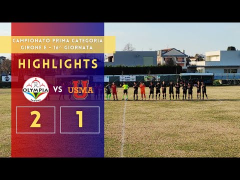 Olympia Padova 🆚 USMA Padova 2-1 | ⚽ Campionato Prima Categoria #highlights