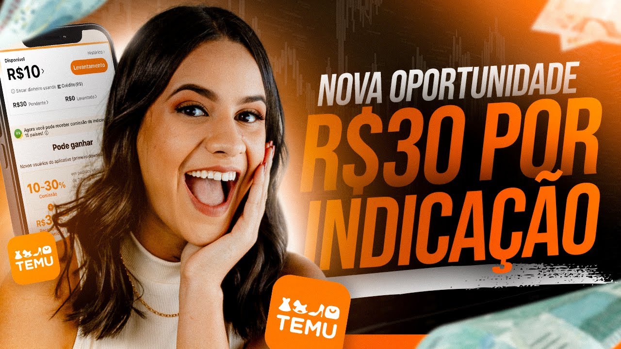 🚨ABRIU O PROGRAMA DE AFILIADO DA TEMU, aproveite a oportunidade! Ray Oliveira