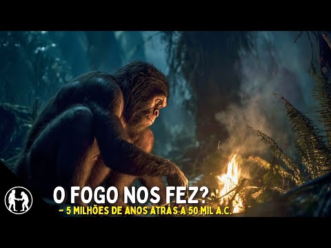 Fogo e Nós — Primeiros Humanos Dominaram… ou Roubaram? (5 milhões a 50 mil a.C.) | Sapiens Sonolento