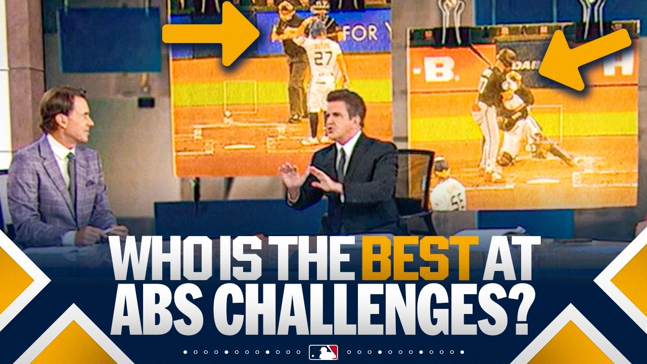 Who are the BEST teams and players at using MLB’s new automatic ball-strike (ABS) challenge system?