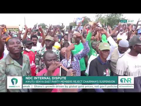 NDC Members Reject Suspension of Awutu Senya East Chairman, Warn of Party Division