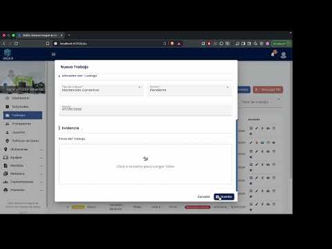 Lista de Trabajos SIGES