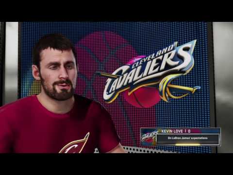 NBA2K16 - Cavaliers at Warriors Finals GAME 1