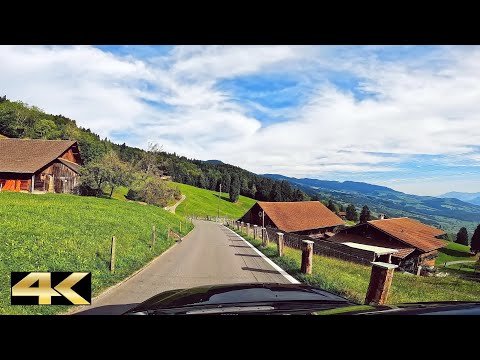 Autofahrt über den Glaubenbielenpass - von Sörenberg nach Giswil | Kt. Obwalden, Schweiz