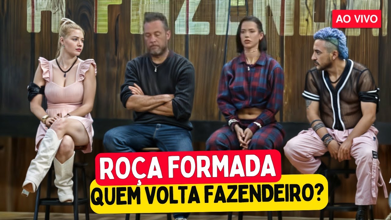 💥A FAZENDA 16 ao vivo; FORMAÇÃO DA ROÇA EM A FAZENDA 16, VOTAÇÃO AO VIVO