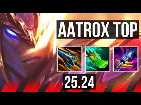 AATROX vs RENEKTON (TOP) | Good KDA: 13/1/9 | EUW Master | 25.24