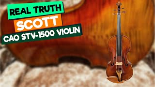 The Masterpiece Copy? | Scott Cao STV 1500 Violin Review & Sound Demo