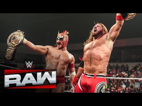 AJ Styles & Dragon Lee vs. Finn Bálor & JD McDonagh | Title match: Raw highlights, Nov. 3, 2025