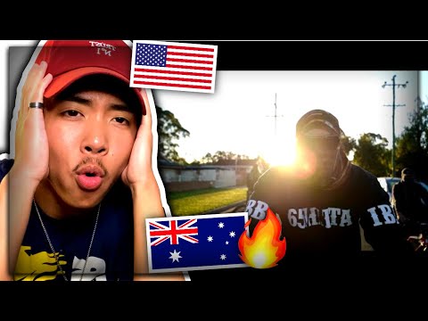 #IBB Mrks65 x Majinx65 - No Love AMERICAN REACTION! Australian Rap Drill Music | US / USA REACTS