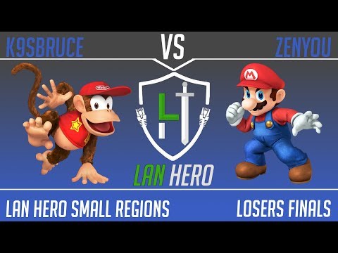 MF LH K9sbruce (Diddy Kong) Vs eM Zenyou (Mario) - Losers Finals