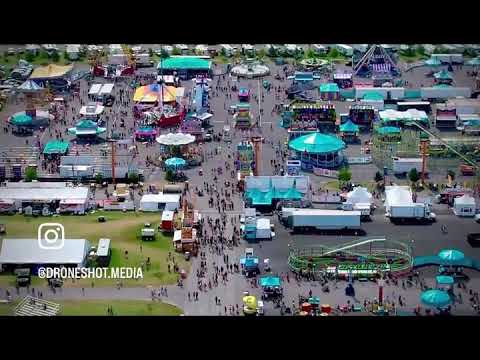 New York State Fair from above