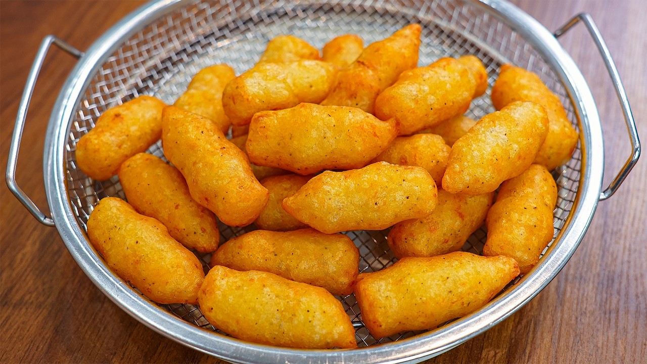 If you have 1 potato, make this super tasty potato snack! Easy, Cheap and delicious Potato Recipes
