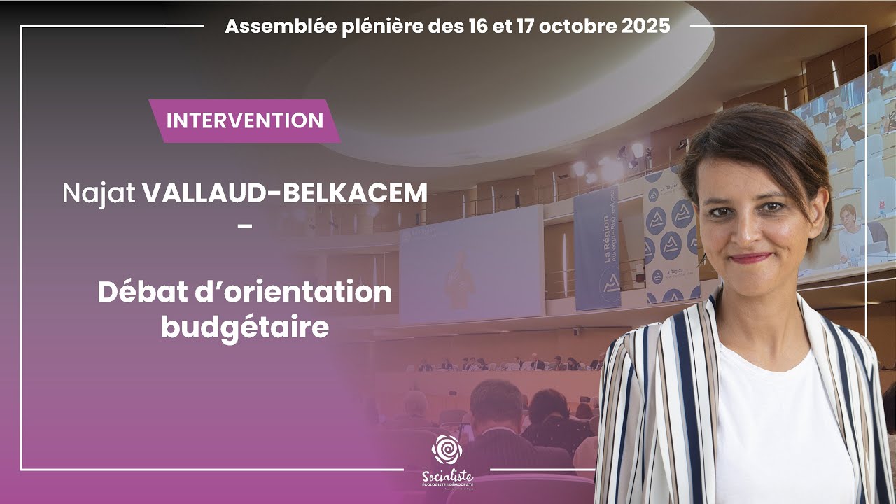 Débat d'orientation budgétaire -  N. Vallaud-Belkacem