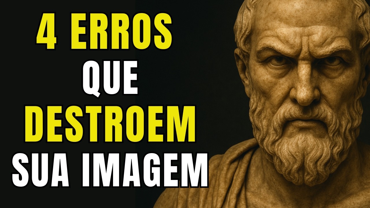 4 HÁBITOS QUE DESTROEM SEU RESPEITO | Estoicismo | Sabedoria Estoica