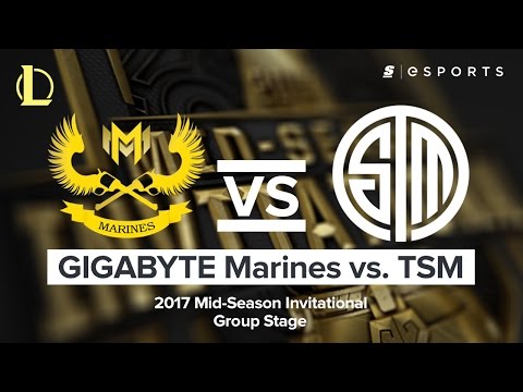 HIGHLIGHTS: GIGABYTE Marines vs. Team SoloMid (2017 MSI Group Stage)