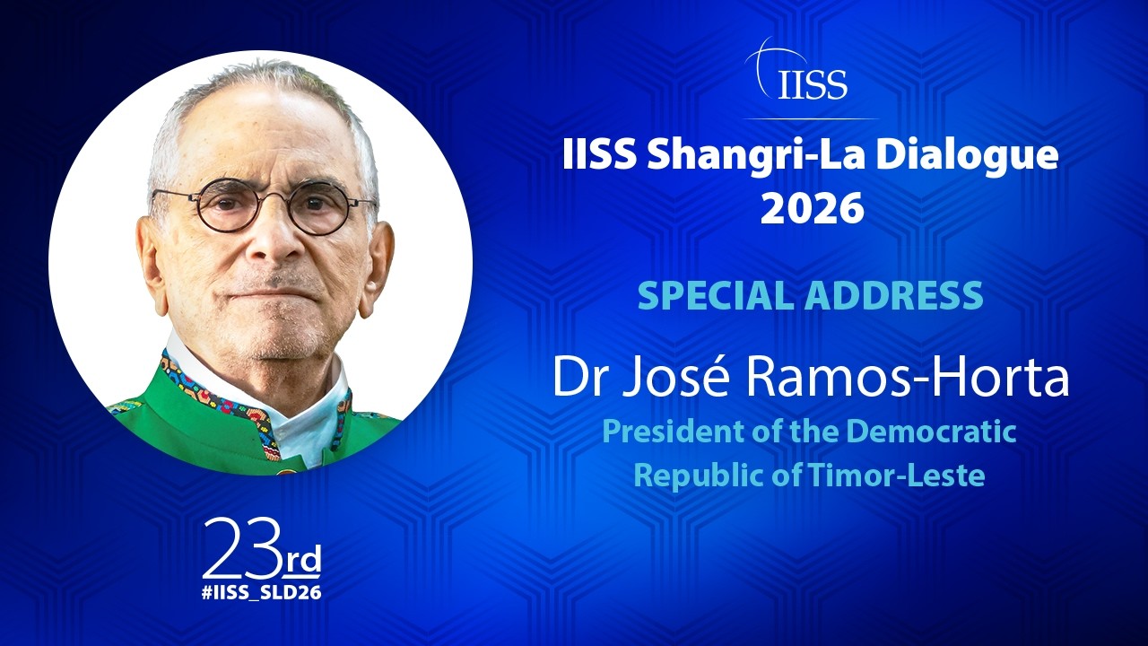 IISS Shangri-La Dialogue 2026 | Special Address