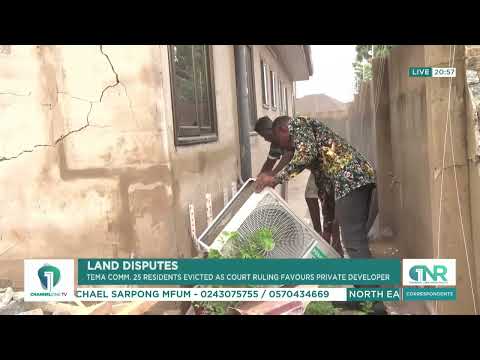 Tema Community 25 Evictions: Residents Cry After Court Enforces Land Ruling