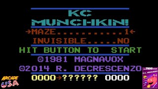 KC Munchkin! (Atari 7800 - Homebrew)