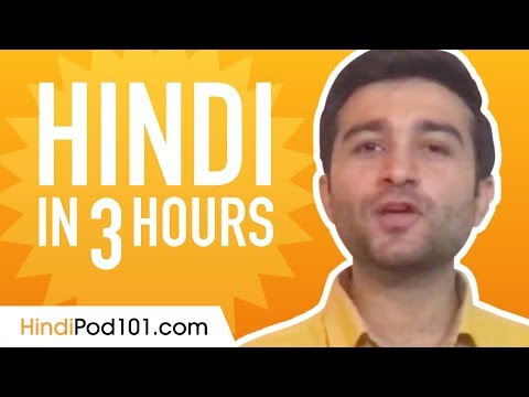 Learn Hindi in 3 Hours - ALL the Hindi Basics You Need