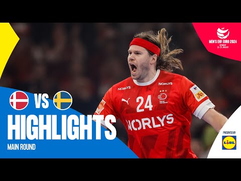 EHF Euro 2024| Dinamarca 28-27 Suécia (Main Round...