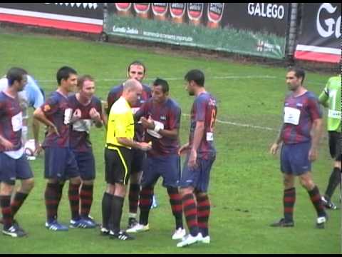Penalti de Carlos a Mateo (Celta Vigo B 2-1 Extremadura UD) JORNADA 7
