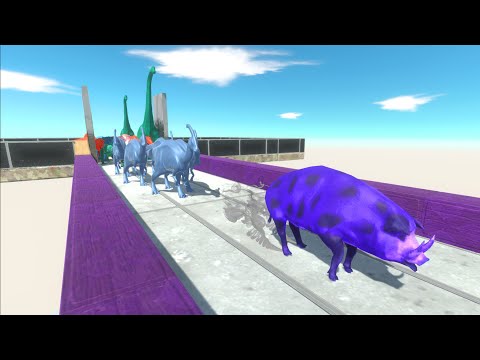 All Unit Chase the Gold PIG #7 - Animal Revolt Battle Simulator