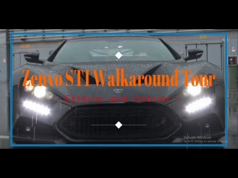 Zenvo ST1 Walkaround Tour Exterior and Interior Top Model 2019 !!