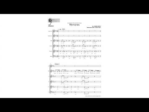 Memories (Maroon 5, choir cover, SSATTB)